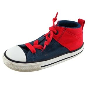 Converse‎ all Star Toddler Boys 9 Medium Blue High top Fabric